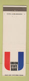 Matchbook Cover - Union State Bank Carmel Westfield IN