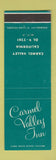 Matchbook Cover - Carmel Valley Inn CA