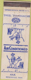 Matchbook Cover - Landrums Restaurant Brownsville TX wear