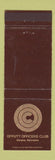 Matchbook Cover - Offutt Officers Club Omaha NE