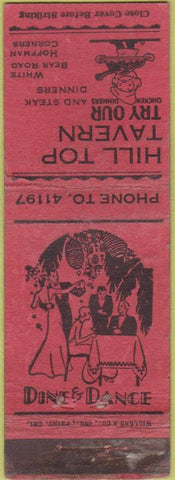 Matchbook Cover - Hill Top Tavern White Bear Lake MN? WEAR