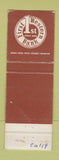 Matchbook Cover - First Western Bank and Trust CA WEAR