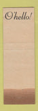 Matchbook Cover - Riverside Inn Mottville Junction MI WEAR