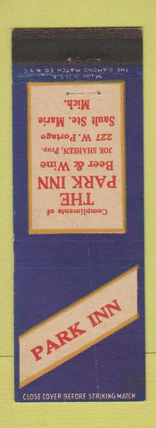 Matchbook Cover - Park Inn Sault Ste Marie MI