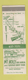 Matchbook Cover - Mount Holly Ski Area Holly MI