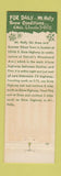 Matchbook Cover - Mount Holly Ski Area Holly MI