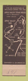 Matchbook Cover - Apple Valley Inn Apple Valley CA