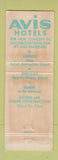 Matchbook Cover - Avis Penthouse Hotel Detroit MI