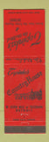 Matchbook Cover - Topinka's Detroit MI  restaurant