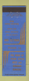 Matchbook Cover - Smaltz Inn Somerset Center MI low phone #