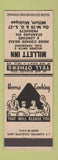 Matchbook Cover - Millett Inn Millett MI Standard oil gas