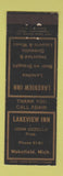 Matchbook Cover - Lakeview Inn Wakefield MI