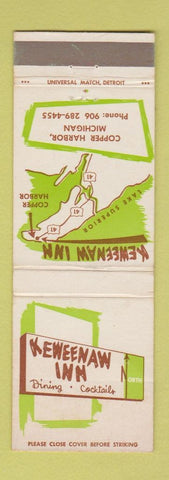 Matchbook Cover - Keweenaw Inn Copper Harbor MI