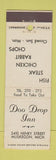 Matchbook Cover - Doo Drop Inn Muskegon MI #1