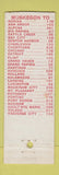Matchbook Cover - Doo Drop Inn Muskegon MI #1