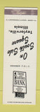 Matchbook Cover - Trust and Savings Bank Taylorville IL