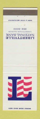 Matchbook Cover - Libertyville National Bank IL