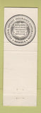 Matchbook Cover - First National Bank Leesport PA