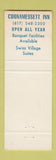 Matchbook Cover - Coonamessett Inn Falmouth MA #1 WHALE