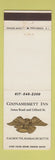 Matchbook Cover - Coonamessett Inn Falmouth MA #2 EAGLE