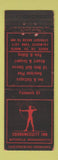 Matchbook Cover - Coonamessett Inn Falmouth MA #3 Indian WEAR
