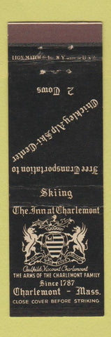 Matchbook Cover - Inn at Charlemont MA