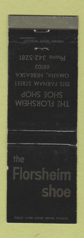 Matchbook Cover - Florsheim Shoes Omaha NE WEAR