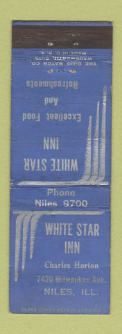 Matchbook Cover - White Star Inn Niles IL