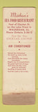 Matchbook Cover - Mathon's Restaurant Waukegan IL WORN