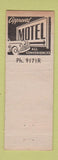 Matchbook Cover - Rock Inn Motel Restaurant Adrian MI WEAR