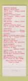 Matchbook Cover - Milner Hotel Motels Detroit MI