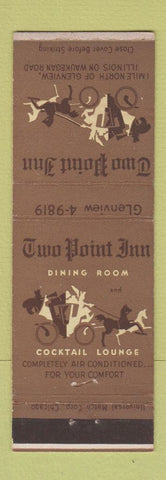 Matchbook Cover - Two Point Inn Glenview IL