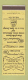 Matchbook Cover - Executive International Inn Bridgeton MO
