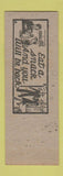 Matchbook Cover - Bob's Trailer Inn Kansas City MO GREEN