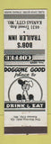 Matchbook Cover - Bob's Trailer Inn Kansas City MO WHITE
