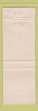 Matchbook Cover - DX Oil gas Lawson's Fortuna MO WEAR