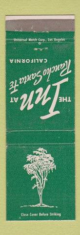 Matchbook Cover - The Inn at Rancho Santa Fe CA WEAR