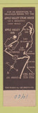 Matchbook Cover - Apple Valley Inn Apple Valley CA