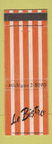 Matchbook Cover - Le Bistro Chicago IL
