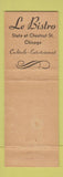 Matchbook Cover - Le Bistro Chicago IL