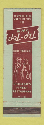 Matchbook Cover - Tip Top Inn Chicago IL restaurant
