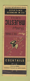 Matchbook Cover - Gibby's Majestic Grill Chicago IL WEAR