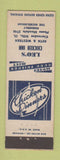 Matchbook Cover - Leo's Chicken Inn Clarendon Hills IL Gem Match