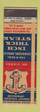 Matchbook Cover - Hoos Isbells Nautical Inn Skokie IL MISCUT