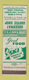Matchbook Cover - Greenway Coffee Shop Phoenix AZ WEAR