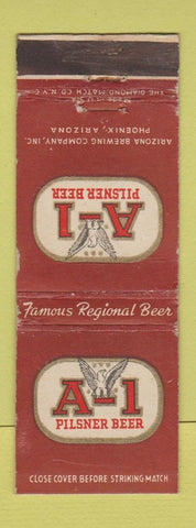 Matchbook Cover - A1 Pilsner Beer Phoenix AZ WEAR