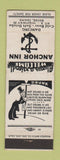 Matchbook Cover - Anchor Inn Boise ID