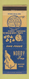 Matchbook Cover - Nobby Inn Moscow ID
