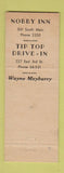 Matchbook Cover - Nobby Inn Moscow ID