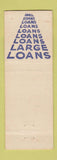 Matchbook Cover - The Bank Upper Darby National Bank PA?